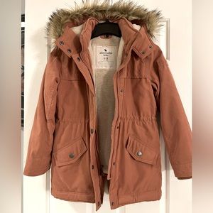 Abercrombie and Fitch girls parka jacket size 9-10